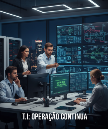 Como o suporte de TI garante o funcionamento contínuo dos sistemas empresariais