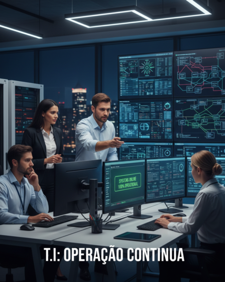Como o suporte de TI garante o funcionamento contínuo dos sistemas empresariais